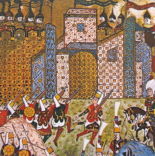 The Siege of Rhodes by the Turks in 1522